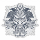 Search for japanese mask stickers Warrior