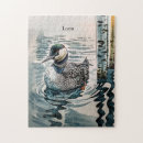 Search for loon puzzles Wildlife