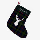 Search for plaid tartan christmas stockings Buffalo check