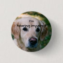 Search for hearing impaired badges Message