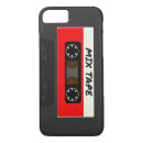 Search for song iphone cases Black