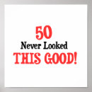 Search for funny 50th birthday posters Fifty