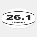 Search for funny half marathon stickers Jogging