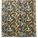 Search for orange and teal shower curtains Floral