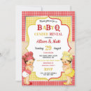 Search for bbq gender reveal invitations Barbeque