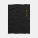Search for black and gold blankets Girly