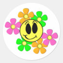 Search for neon flower stickers Vintage