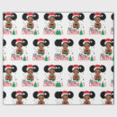Search for ugly christmas wrapping paper Black