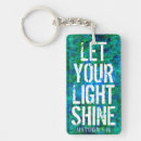 Search for shine your light key rings Bible verse