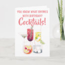 Search for cocktail drink birthday cards Drinking