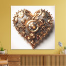 Search for steampunk canvas prints Clockwork