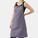 Search for purple monogram aprons Baking