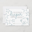Search for simple diaper raffle baby shower invitations Minimal