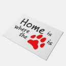 Search for dog paw print doormats Home