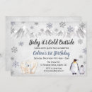 Search for penguin first birthday Snowflake