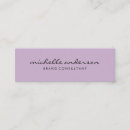 Search for colour consultant business cards Minimalist