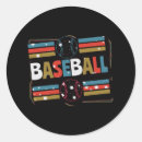 Search for softball lover stickers Retro
