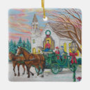 Search for horse and sleigh christmas tree decorations Horses