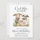 Search for farm animal invitations Boho