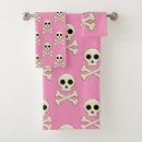 Search for skull bath towels Bones