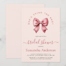 Search for red bridal shower invitations For her