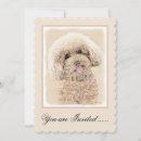 Search for poodle cards invites Miniature