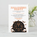 Search for stylish halloween invitations Orange and black