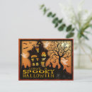 Search for spooky haunted house postcards Pumpkins