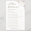 Search for know flyers Bridal shower