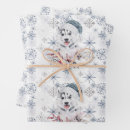 Search for husky wrapping paper White siberian husky