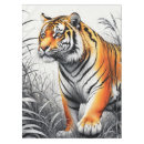Search for tiger tablecloths Wild animal