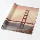 Search for san francisco wrapping paper Golden gate bridge