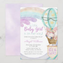 Search for rainbow balloons invitations Whimsical