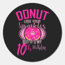 Search for donut birthday stickers Girl