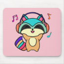 Search for funny raccoon mousepads Music