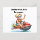 Search for happy retirement card postcards For her