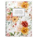 Search for flower pattern notebooks Floral