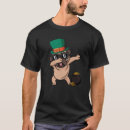 Search for st patricks day pug tshirts Puppy