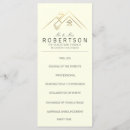 Search for 4x9 wedding programmes Bohemian