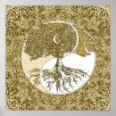 Search for gold tree of life posters Golden