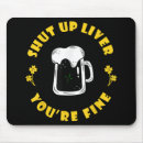 Search for drinking leprechaun mousepads Patricks