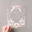 Search for flower frame invitations Elegant