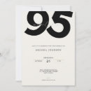 Search for elegant 95th birthday invitations Stylish