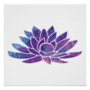 Search for purple lotus flower art Blue