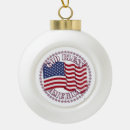 Search for god bless america christmas tree decorations United states