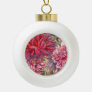 Search for dahlia flower christmas tree decorations Violet