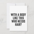 Search for balding cards Baldness