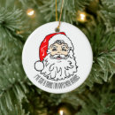 Search for funny mens christmas tree decorations Santa