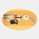 Search for rabbit in hat stickers Bunny