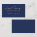 Search for voucher business cards Simple
